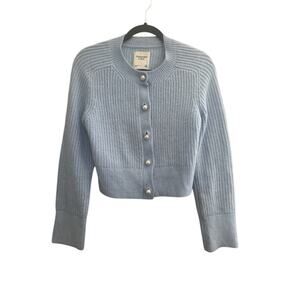 Abercrombie & Fitch Blue Cardigan Sweater